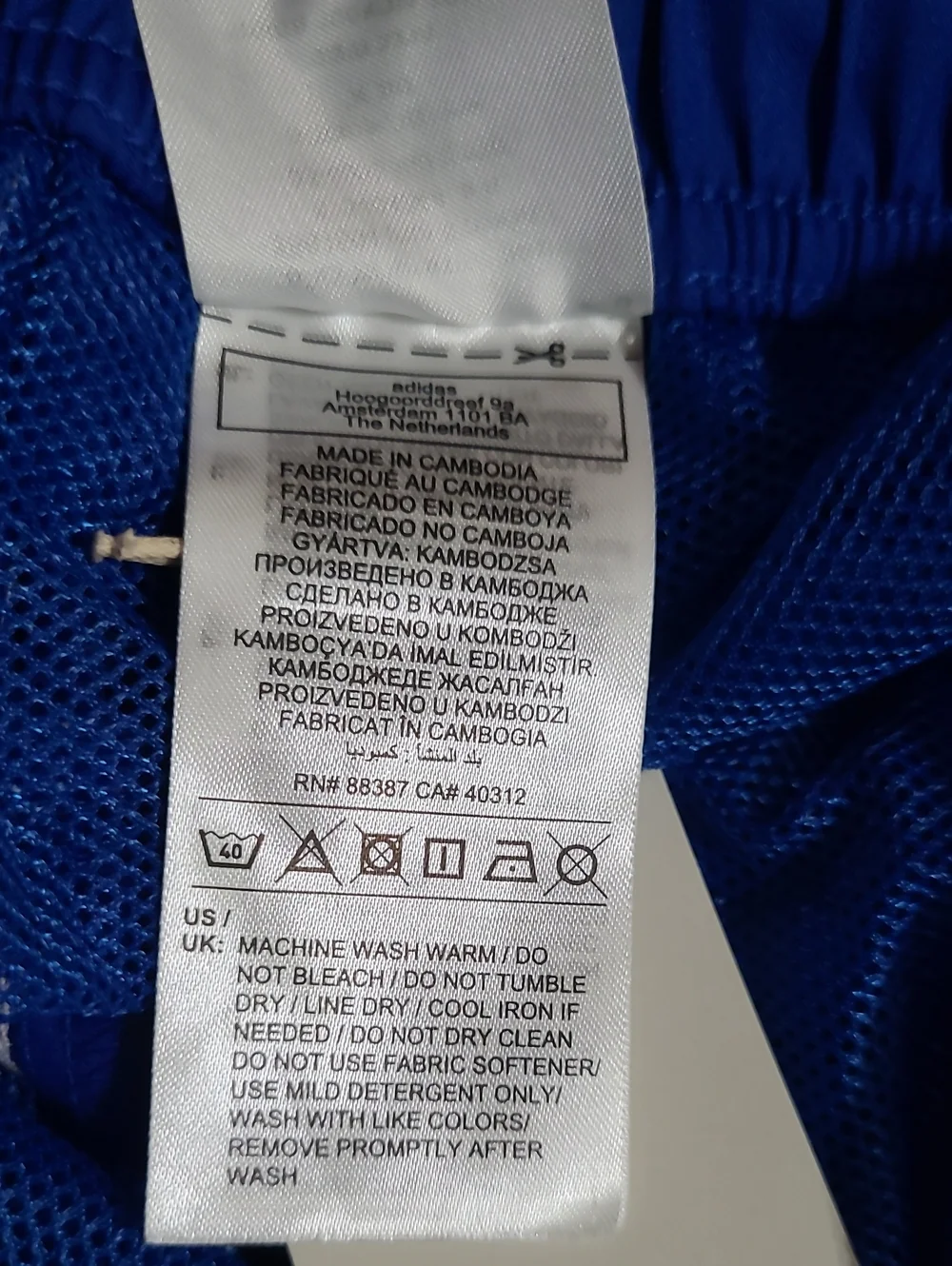 Adidas Men 3-Stripe Swim Short